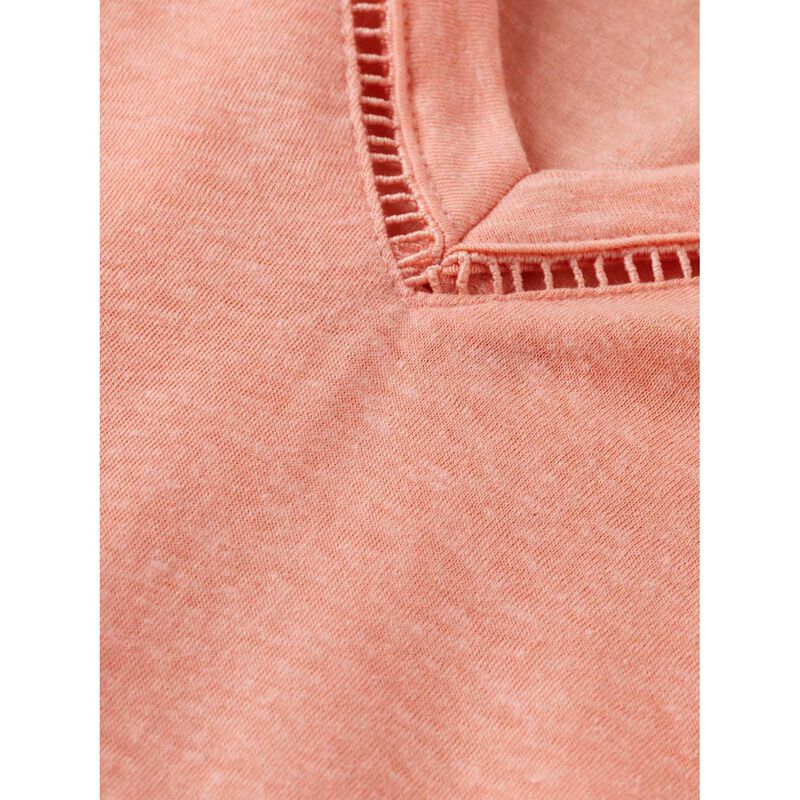 Scotch & Soda Cotton Linen V-Neck T-Shirt image number 2